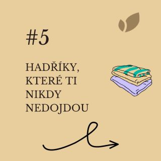 Tenhle tip, je přesně to, na co jsem se těšila, protože hadříky a houbičky už šiju roky a jsou čím dál tím oblíbenější 🤩....